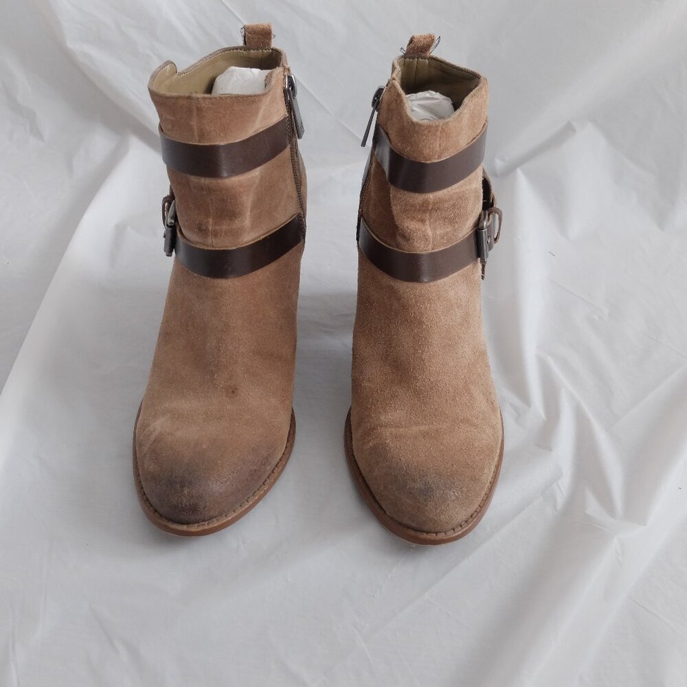 Ivanka Trump Suede Ankle Boots Size 9M